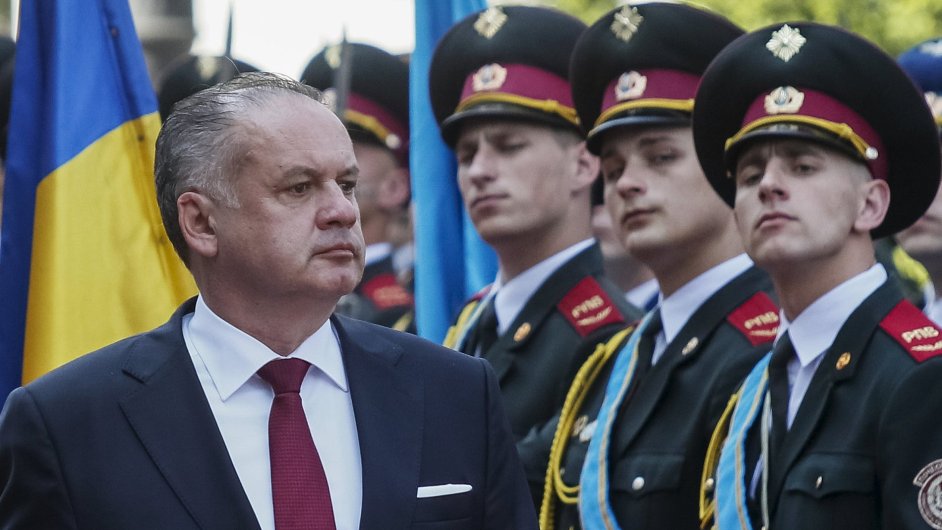 Prezident Kiska na nvtv v Kyjev prohlsil, e Slovensko podporuje proces roziovn EU.