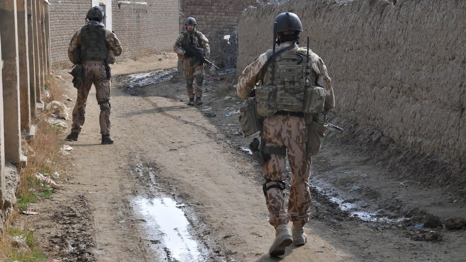 et vojci v Afghnistnu - Ilustran foto.