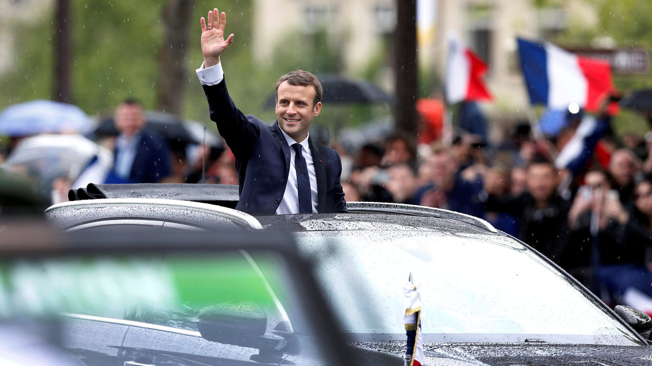 Francouzsk prezident Emmanuel Macron
