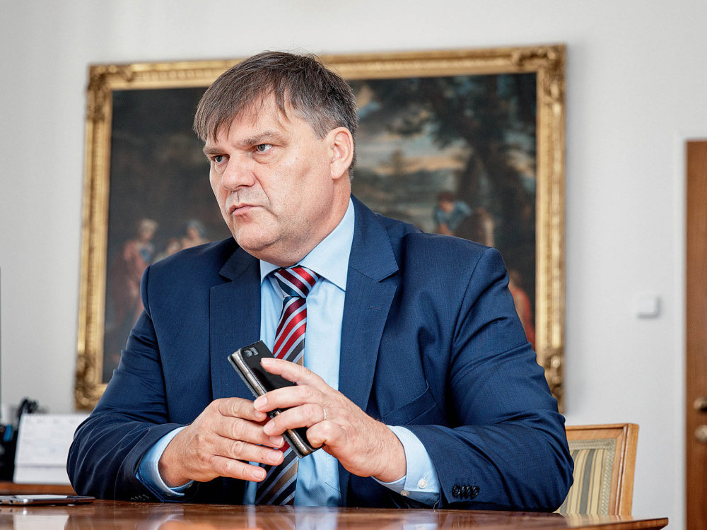 Ředitel zahraničního odboru Kanceláře prezidenta republiky Rudolf Jindrák