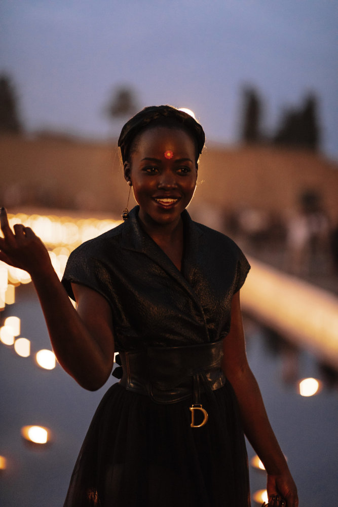 Dior Cruise 2020 Lupita Nyong'o