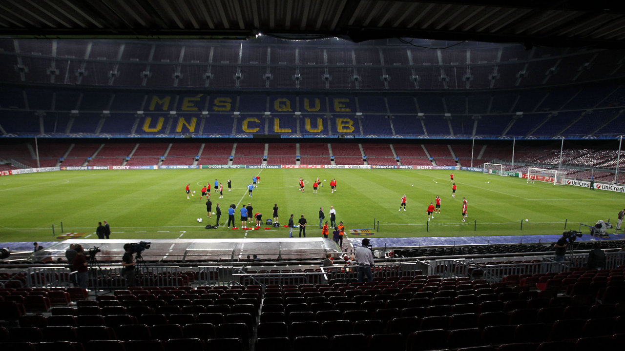 Stadion Barcelony Nou Camp.