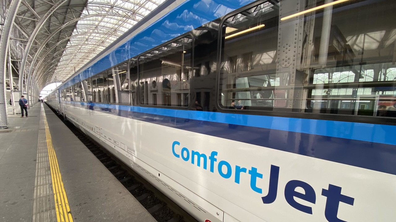 Nov standard dlkov dopravy. esk drhy ukzaly nov ComfortJet. Primrn nasazen: linka do Berlna.