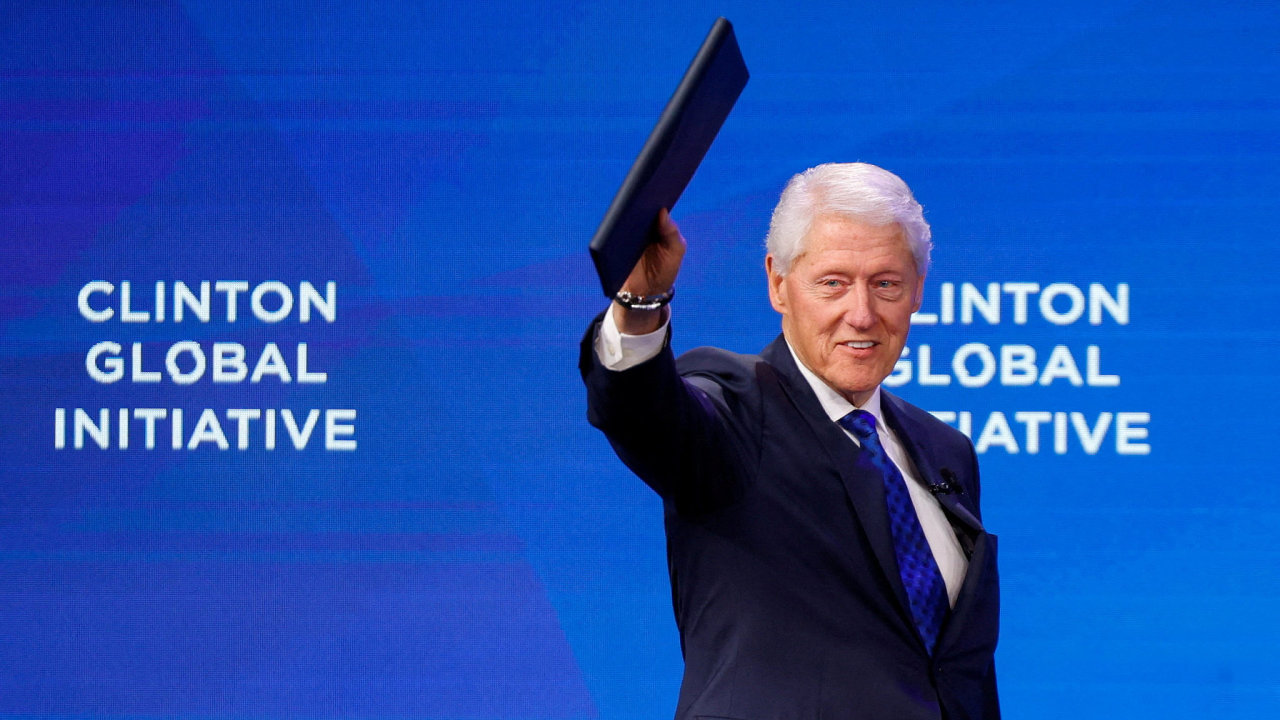 FILE PHOTO: FILE PHOTO: 2025 Clinton Global Initiative (CGI) in New York