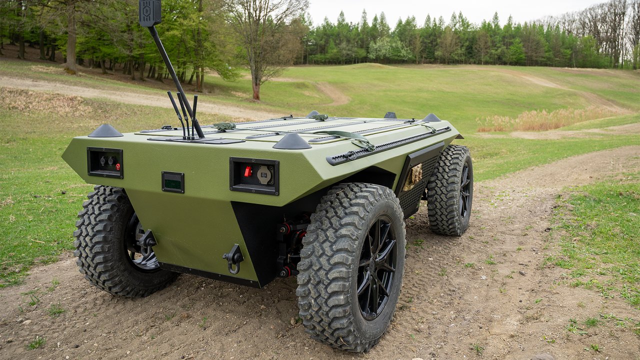 Pozemn� dron UGV HORNET od firmy LPP Holding