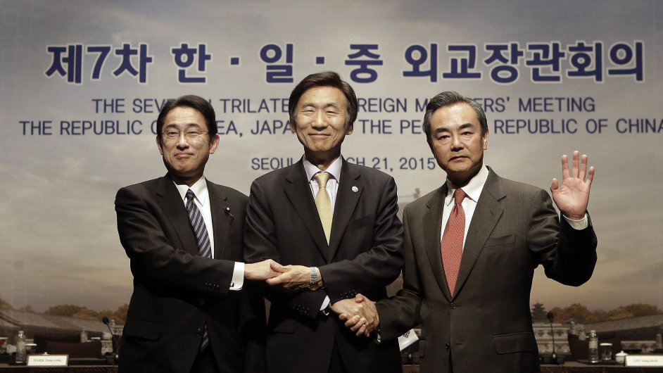 Ministi zahrani ny, Jin Koreje a Japonska