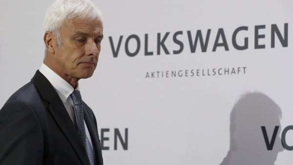 Šéf automobilky Volkswagen Matthias Müller
