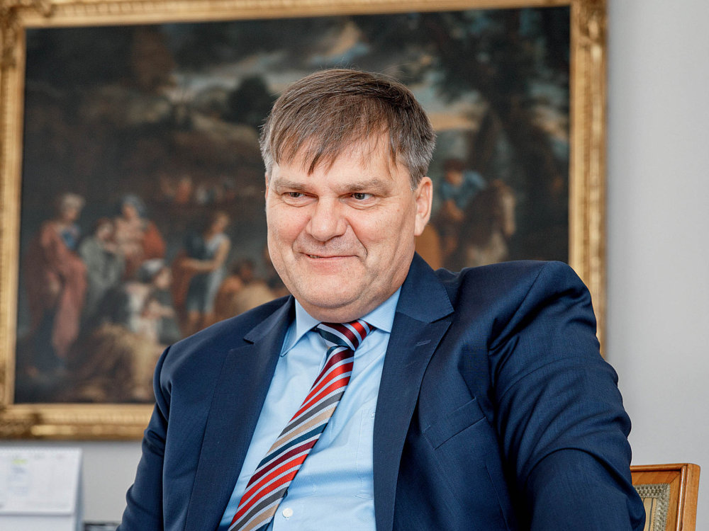 Ředitel zahraničního odboru Kanceláře prezidenta republiky Rudolf Jindrák