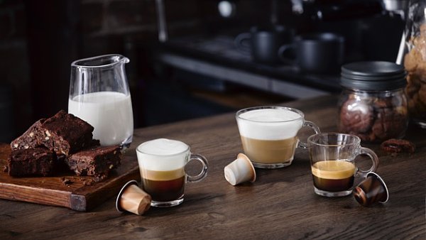 Kávy Barista značky Nespresso