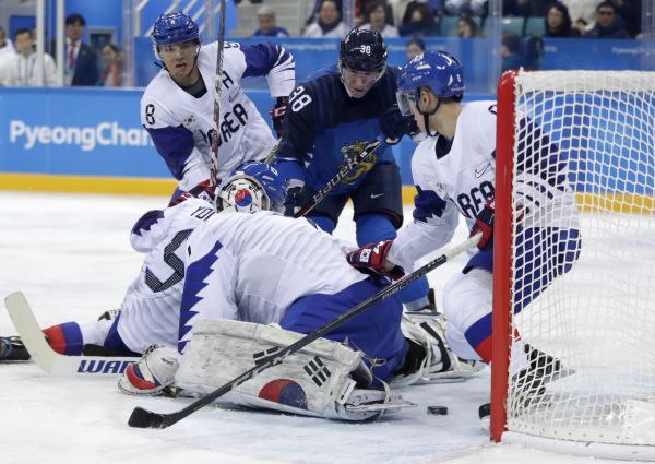 Hokej Finsko Korea OH