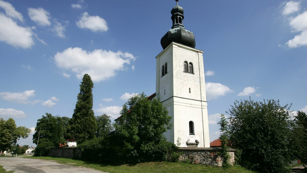 Kostel v Osicch, ilustran foto