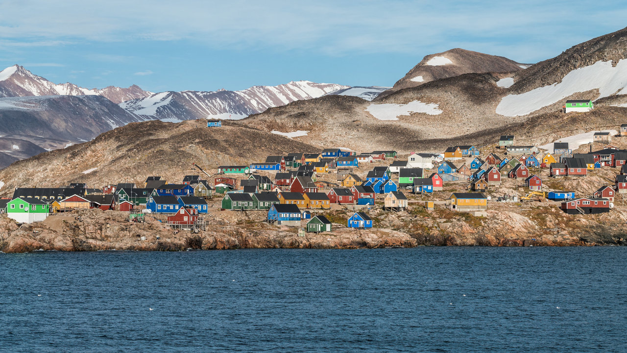 Grónská mìsta ohrožuje radioaktivita z roztátého permafrostu.