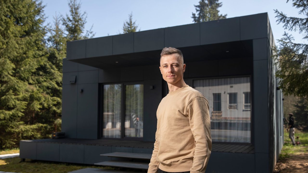 Oleg Stepeniev, majitel firmy Mododomus vyrábìjící mobilní modulární domy