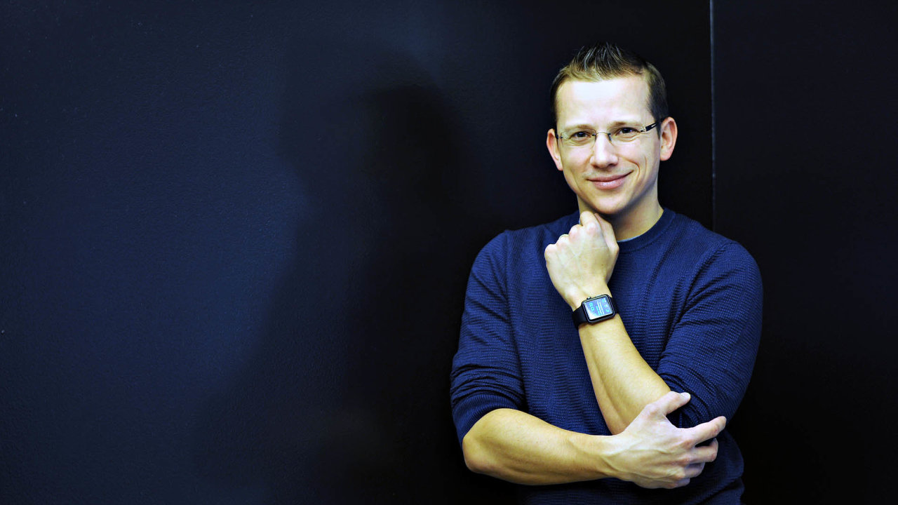 Jan �e��b, zakladatel start-up� Socialbakers �i Ravineo, na sn�mku z roku...