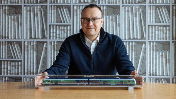 Šéf Škody Transportation Petr Novotný upozorňuje, že většina evropských...