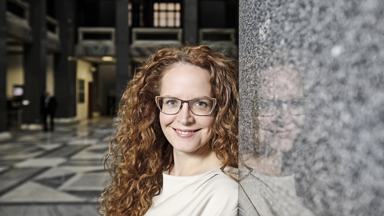 Nová ředitelka Českých drah Lenka Hamplová
