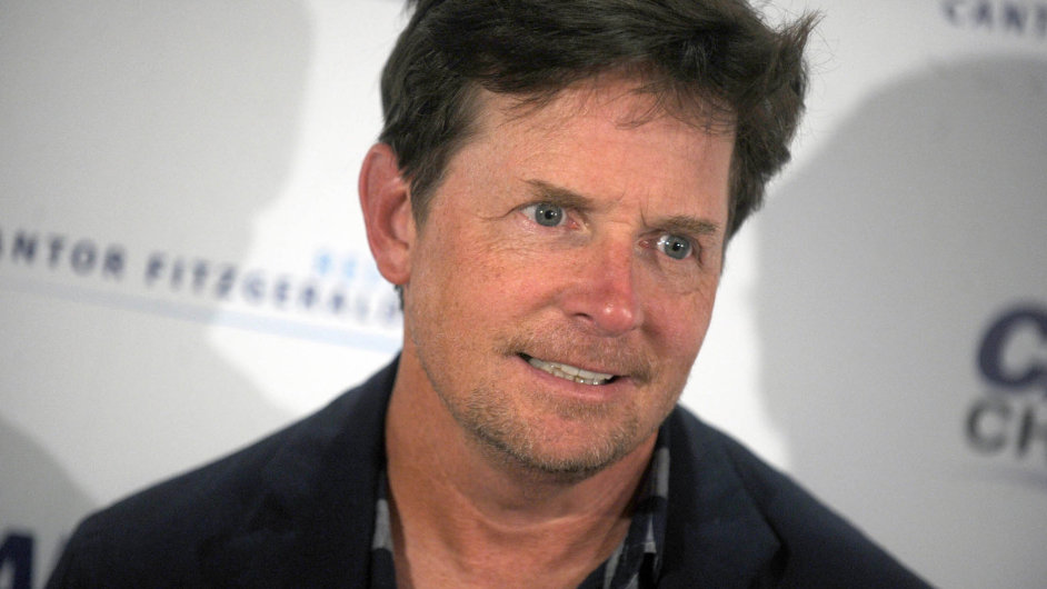Herec Michael J. Fox na snmku z letonho roku.