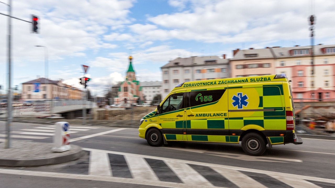 Olomouc, sanitka, Zdravotnická záchranná služba