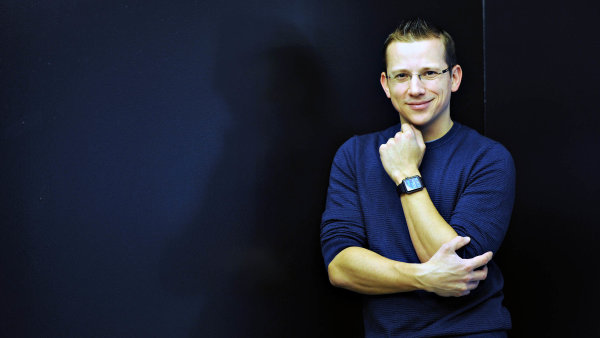 Jan �e��b, zakladatel start-up� Socialbakers �i Ravineo, na sn�mku z roku...
