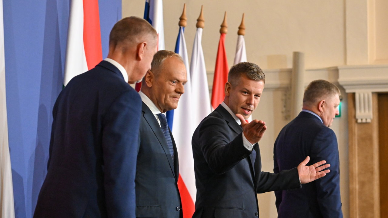 Magyar, V4, Fico, Babiš, Tusk