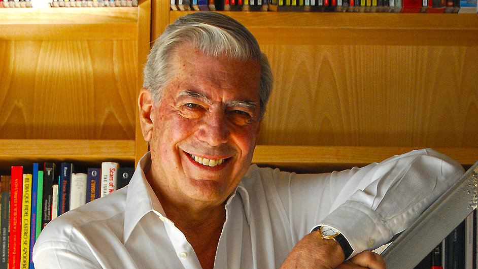 Mario Vargas Llosa byl hostem festivalu Fete du Livre.