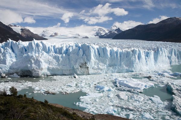 Perito Moreno, ledovec v n&aacute;rodn&iacute;m parku Los Glacieres v Argentin�