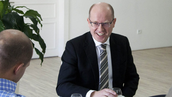 Premiér Bohuslav Sobotka.