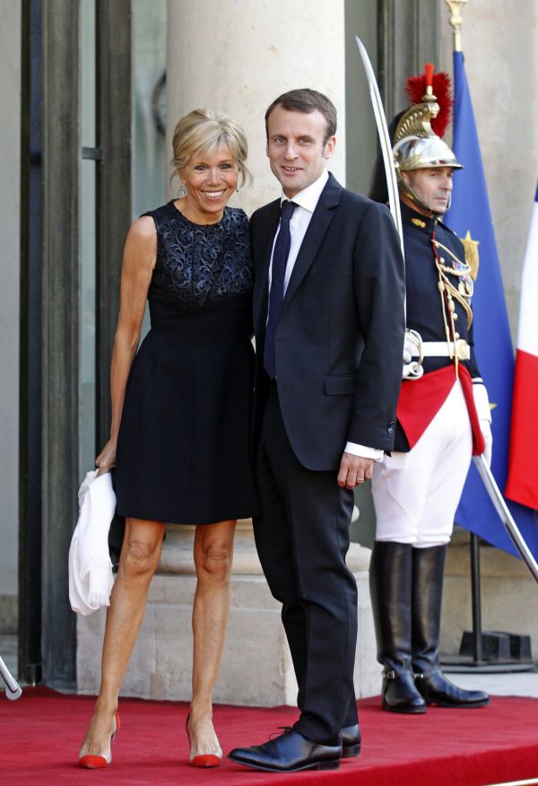 Brigitte Macron, Emanuel Macron