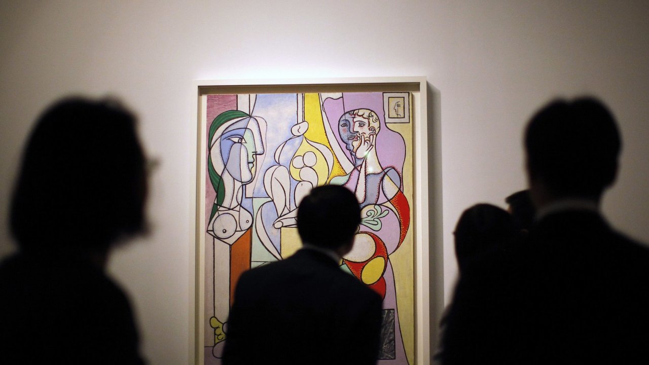 Picasso se poprv pedstavil n v roce 1983, vstavu zahajoval tehdej francouzsk prezident Mitterrand