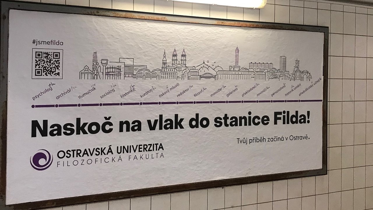 Ostravská univerzita použila na billboardech u profesí pouze mužský rod. Advokátka a ombudsmanka FF UK Pavla Špondrová to považuje za diskriminaèní.