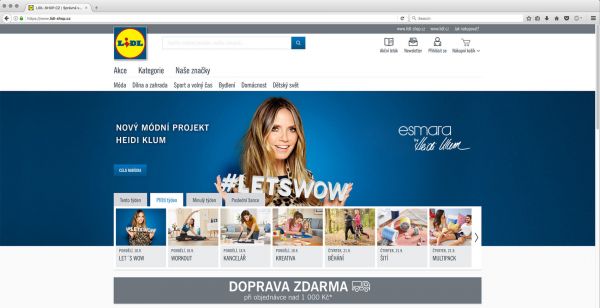 E-shop Lidl Česká republika E-shop Lidl Česká republika
