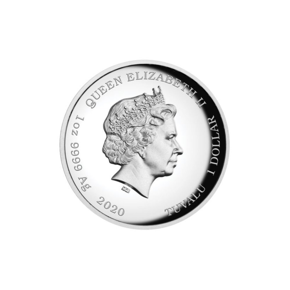 Stříbrná mince v hodnotě 2 490 korun