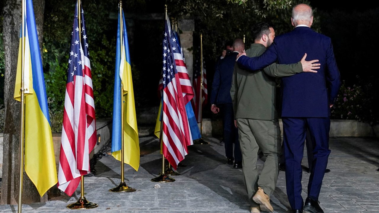 Volodymyr Zelenskyj, Joe Biden