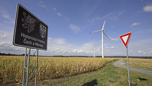obec Karle, větrné elektrárny