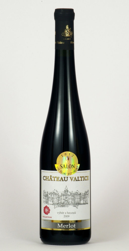 Merlot 2009, výběr z hroznů, Vinné sklepy Valtice Nejdražší víno letošního Salonu, orientační cena je 890 Kč.