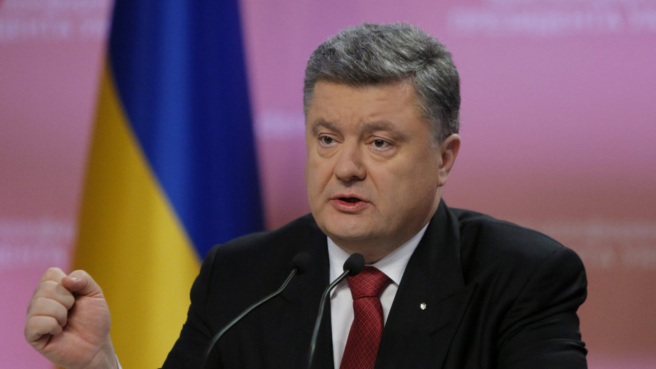 Ukrajinsk prezident Petro Poroenko