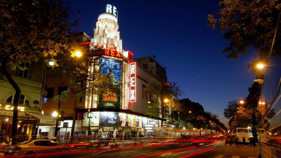 Kino Rex je inspirovno architekturou newyorskch music hall.