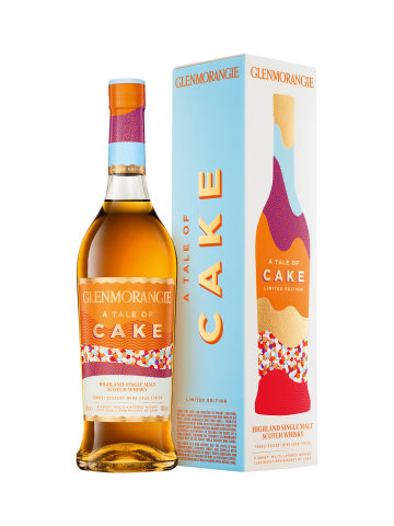 Palírna Glenmorangie uvede limitovanou edici skotské whisky oslavující potěšení spojené s okamžiky podávání koláče. A Tale Of Cake zrála v sudech po bourbonu a následně dozrávala v sudech po tokajském víně.