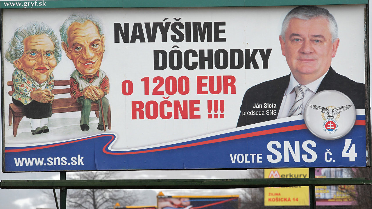 Bilboard, volby na Slovensku 2012