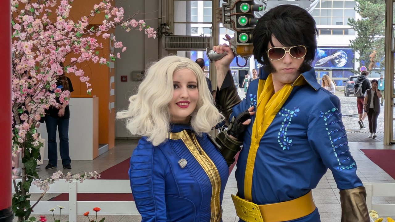 Cosplayei Mary & Feinobi na Animefestu 2024 pedvedli kostmy z Falloutu i Borderlands