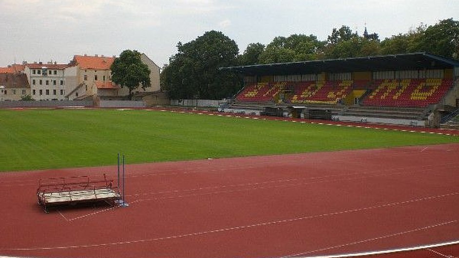 Stadion ve Znojm.
