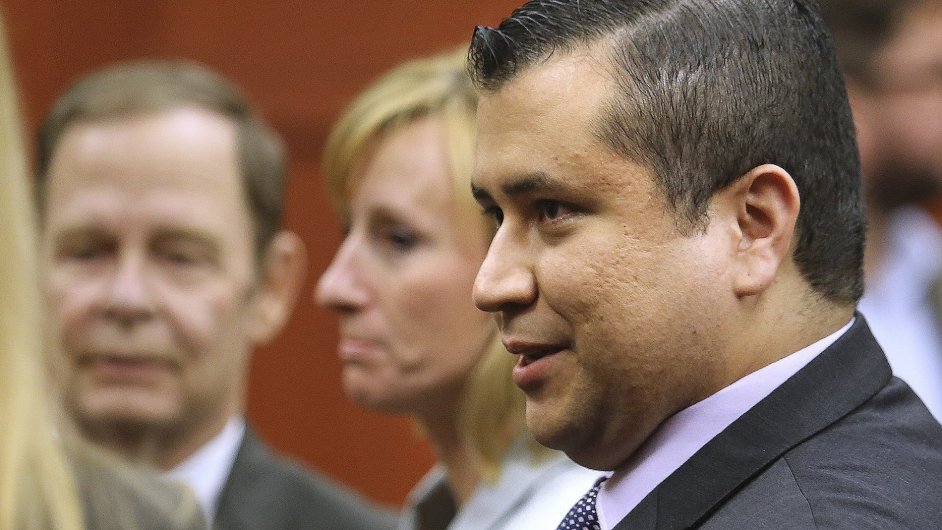 George Zimmerman krtce po vyslehnut zproujcho rozsudku