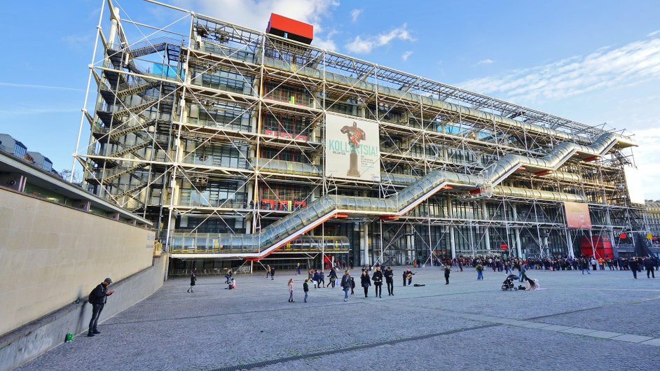 Centre Georges Pompidou v Pai letos slav 40. vro od oteven.