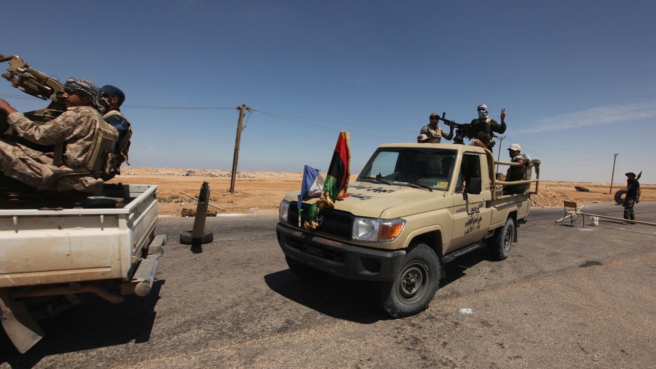 Libyjt rebelov si oblbili drifting