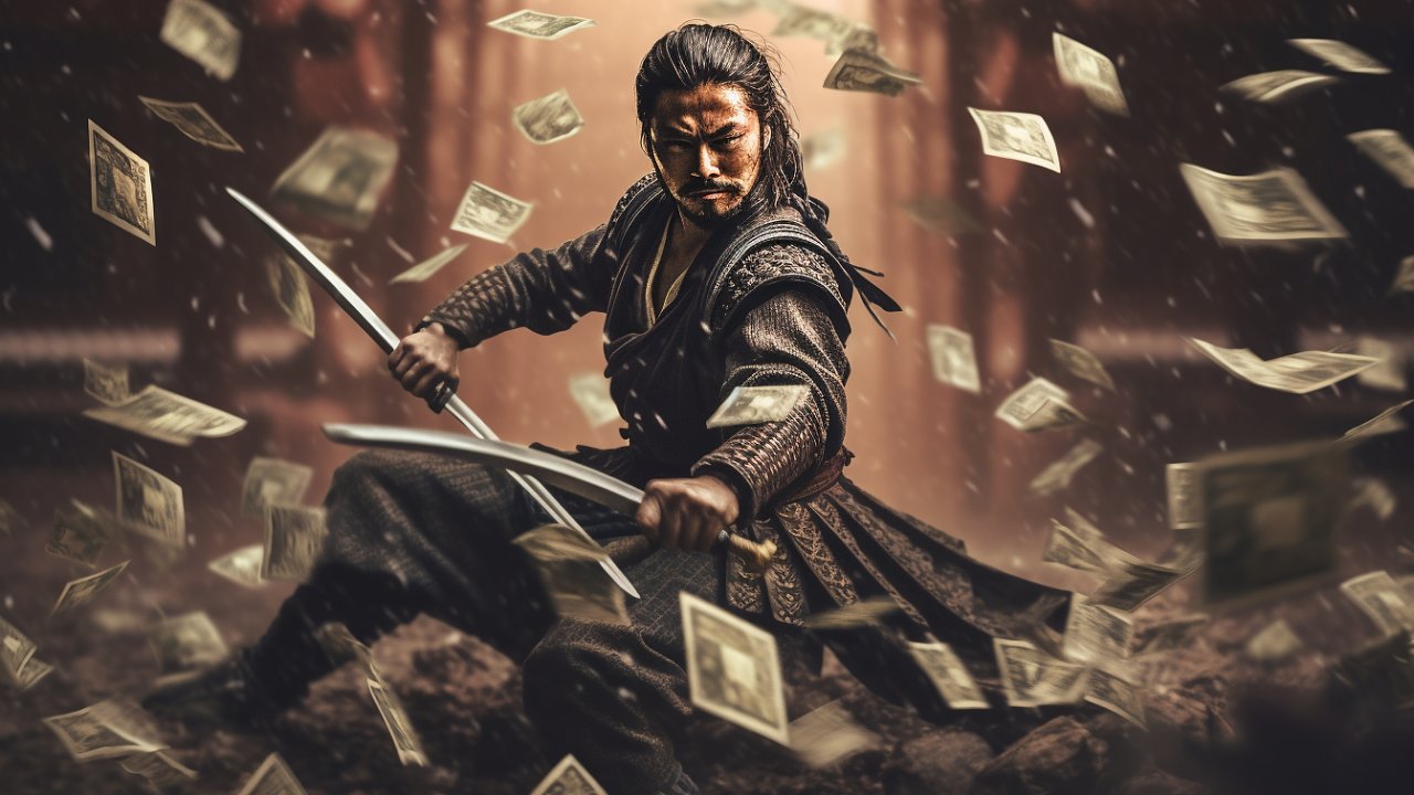 Samuraj, peníze
