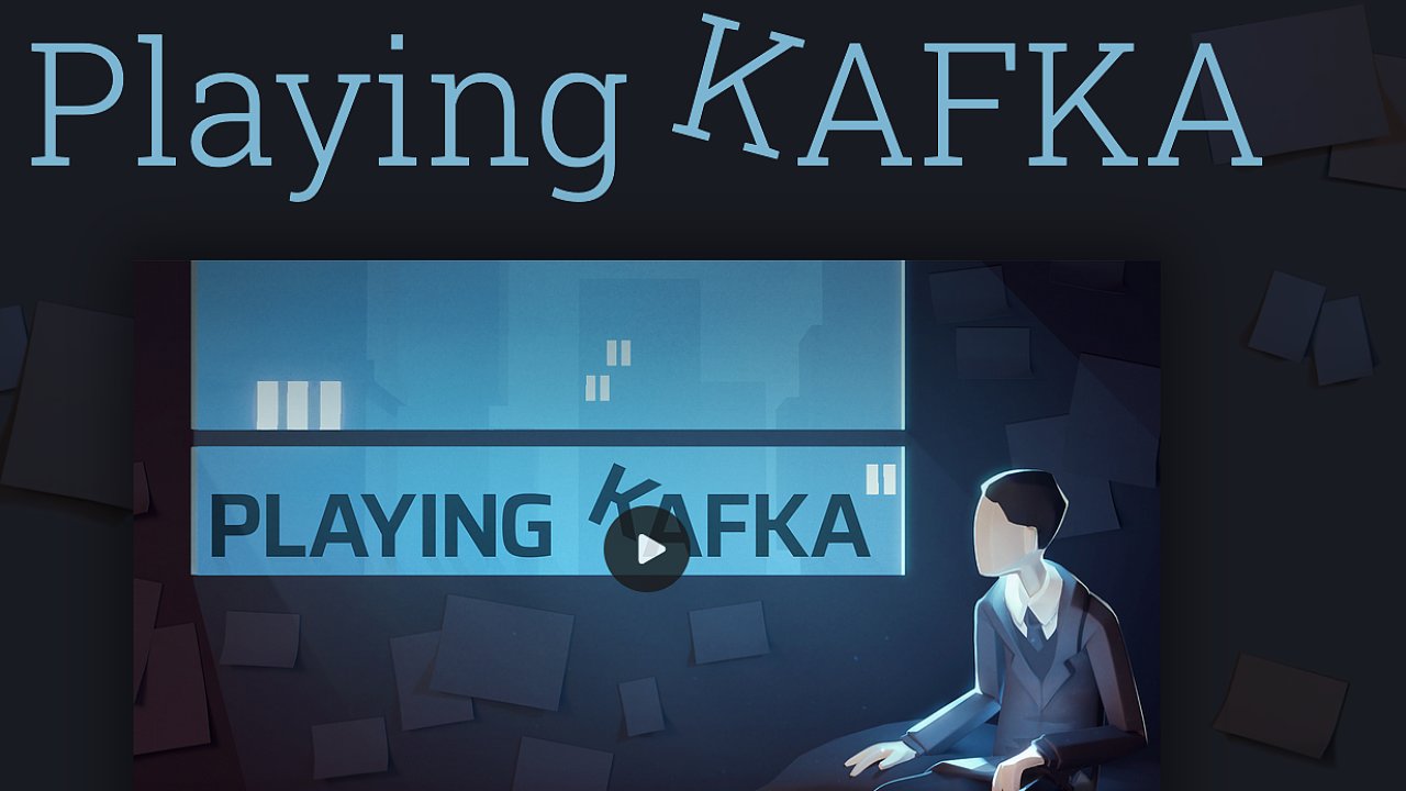 kultura, Playing Kafka  VIDEOHRA, vydalo Charles Games