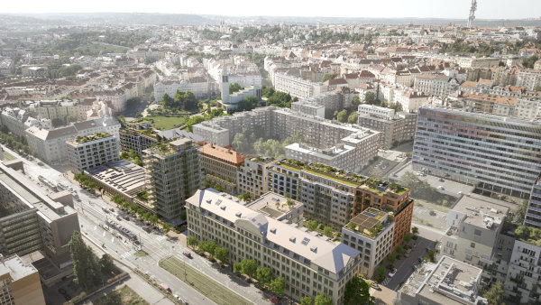 Konverze brownfieldu Koh-i-noor v pražských Vršovicích může začít příští rok. V areálu postupně vznikne 600 bytů