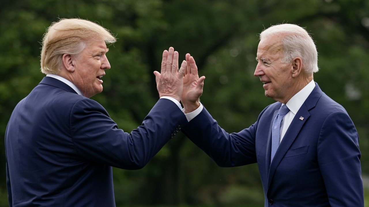 Ekonom, pr�vo, Donald Trump, Joe Biden