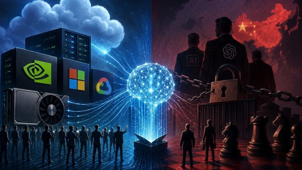Boj za open weight AI – ilustrační obrázek