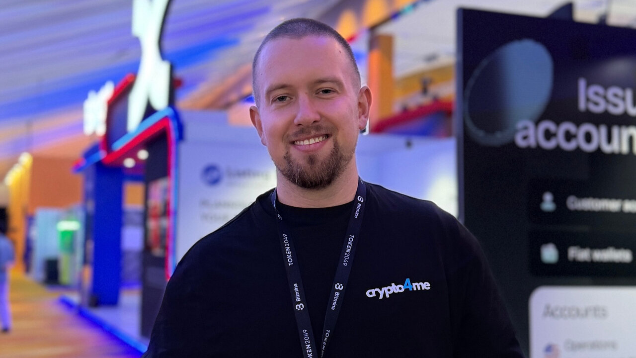 Jan Vale�ka, analytik crypto4me.